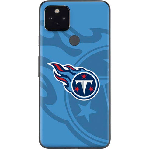 NFL Tennessee Titans Double Vision Google Pixel 5a Skin